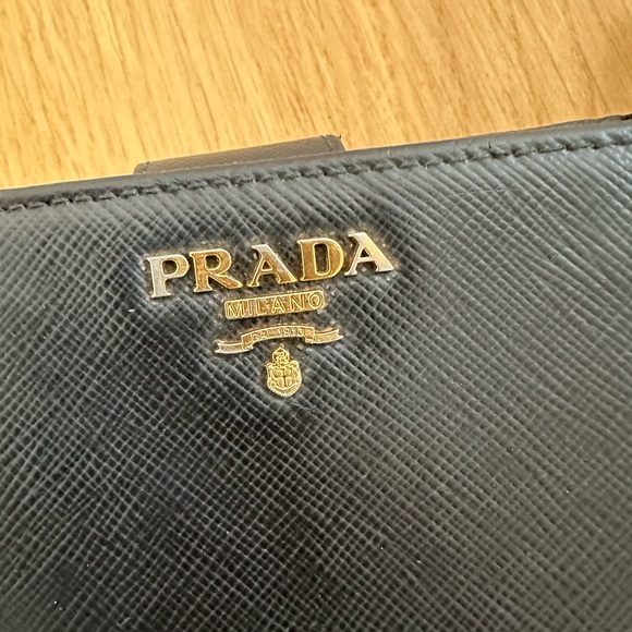 PRADA Saffiano Compact Wallet - Picture 5 of 14